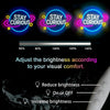 Stay Curious Science Classroom Neon Sign