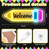 Welcome Pencil Classroom LED Neon Sign