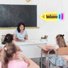 Welcome Pencil Classroom LED Neon Sign