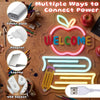 Welcome Classroom Book LED Neon Sign
