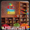 Welcome Classroom Book LED Neon Sign