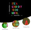 Colorful Good Day To Do Math Classroom Neon Sign