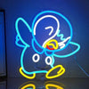 Piplup Pokemon Video Game LED Neon Sign
