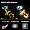 Yellow Pikmin Video Game Gamer Neon Sign