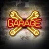 Garage Wrench LED Neon Sign