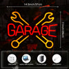 Garage Wrench LED Neon Sign