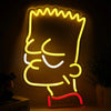 Bart Simpson The Simpsons USB Dimmable LED Neon Sign