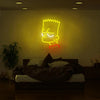Bart Simpson The Simpsons USB Dimmable LED Neon Sign