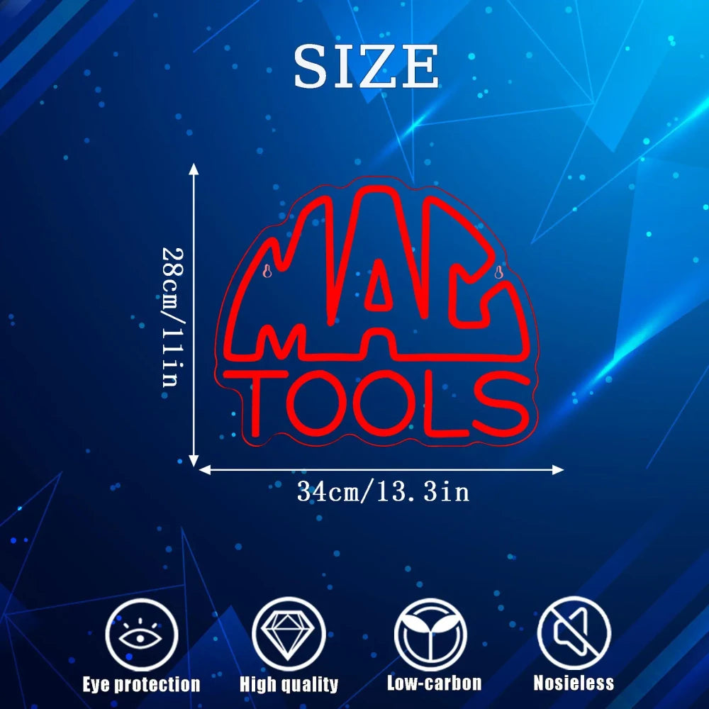 MAC Tools Neon Sign