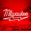 Milwaukee Tools Garage LED Neon Sign