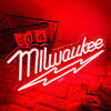 Milwaukee Tools Garage LED Neon Sign