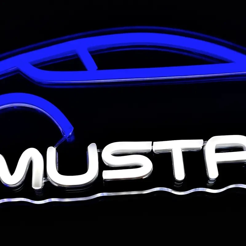 Ford Mustang LED Neon Sign
