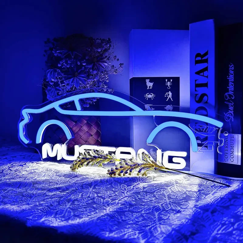 Ford Mustang LED Neon Sign
