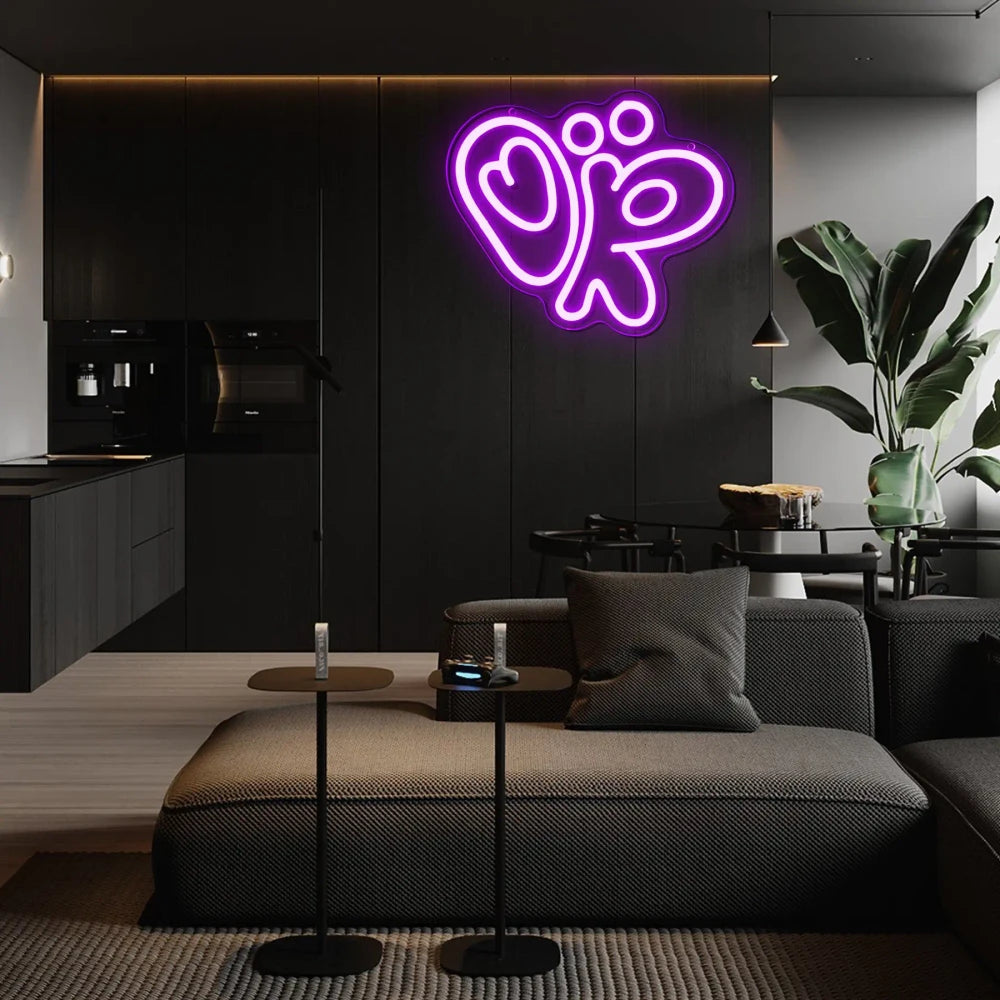 Purple OR Olivia Rodrigo Neon Sign
