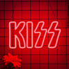 Red KISS Band LED Neon Sign