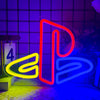 PS Playstation Video Game Gamer Neon Sign