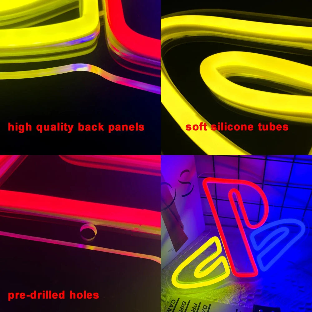 PS Playstation Video Game Gamer Neon Sign