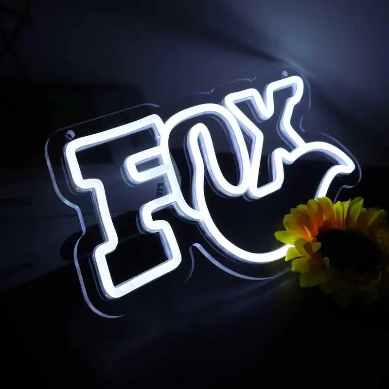 Fox Racing LED Neon Sign