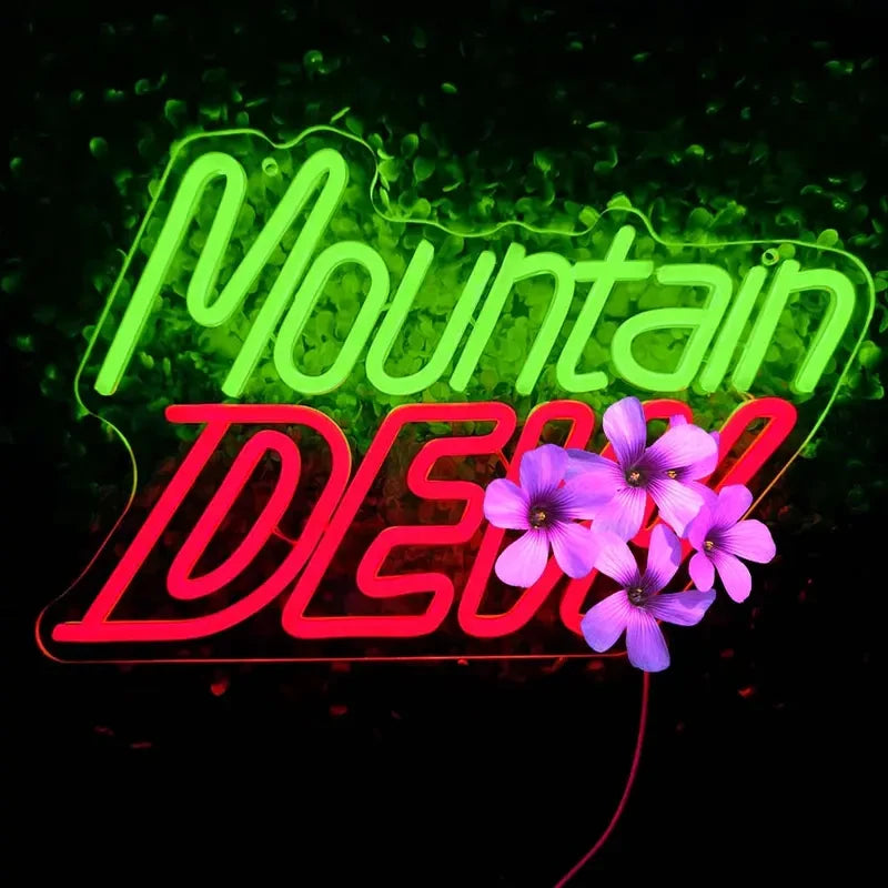 Mountain Dew LED Neon Sign