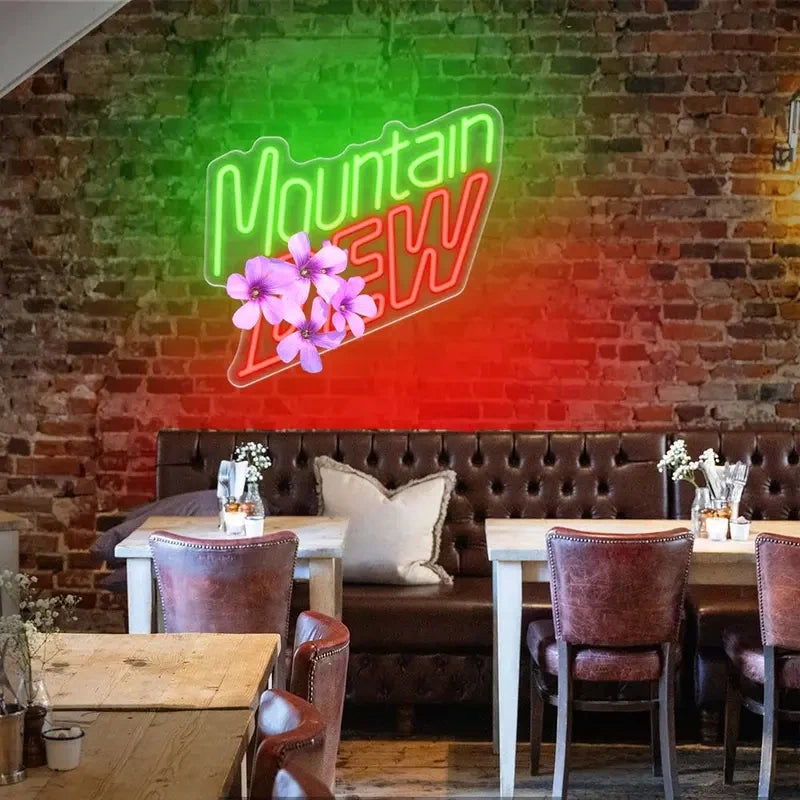 Mountain Dew LED Neon Sign