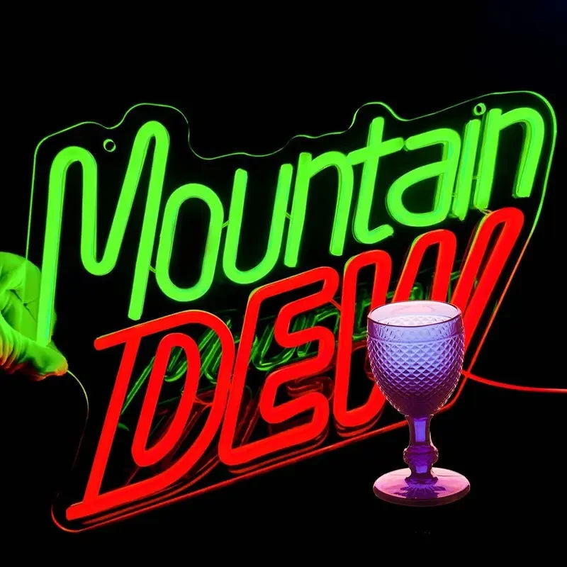 Mountain Dew LED Neon Sign