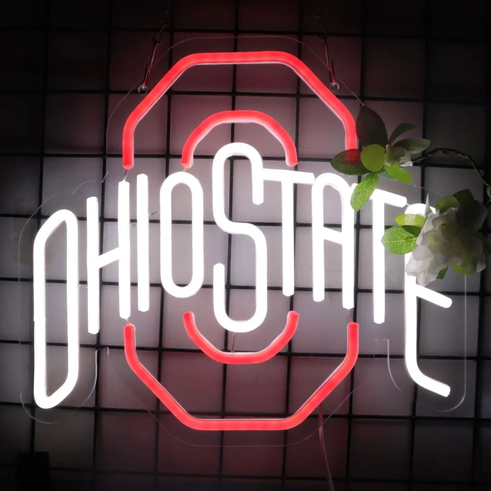 Ohio State Football LED Neon Sign