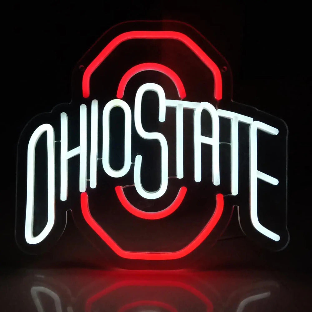 Ohio State Football LED Neon Sign