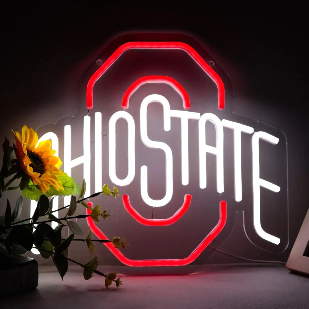 Ohio State Football LED Neon Sign