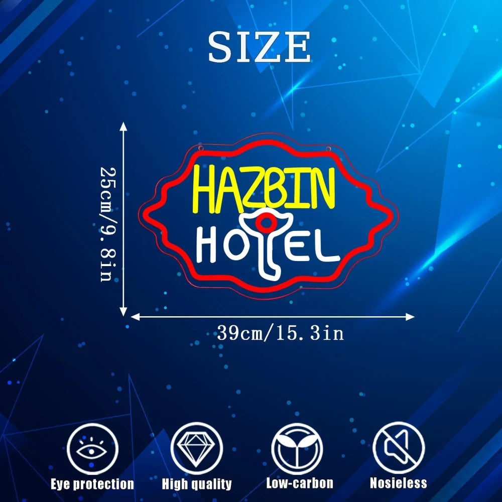 Hazbin Hotel Neon Sign