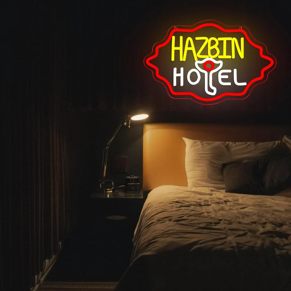 Hazbin Hotel Neon Sign