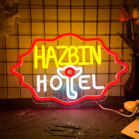 Hazbin Hotel Neon Sign