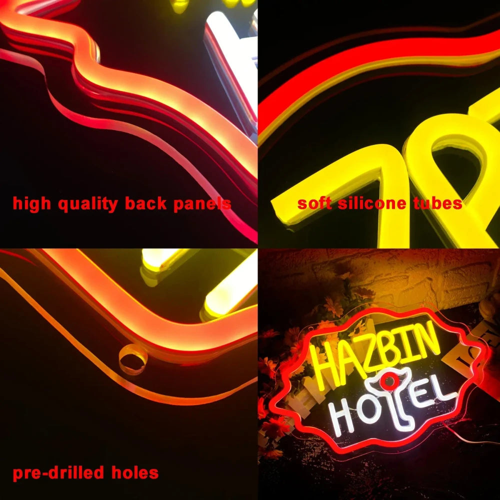 Hazbin Hotel Neon Sign