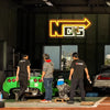 NOS Energy Drink Neon Wall Sign
