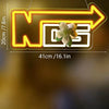 NOS Energy Drink Neon Wall Sign