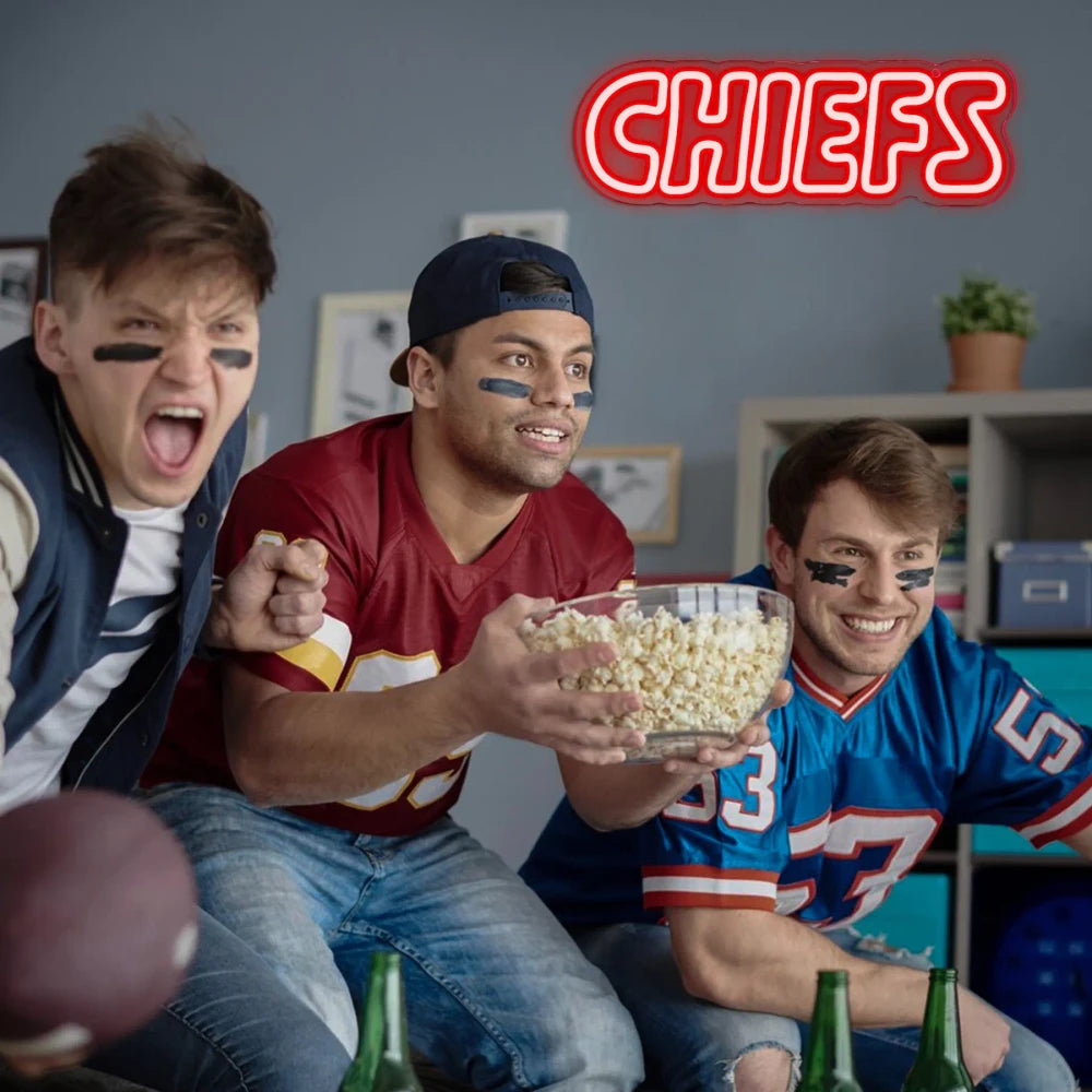 Kansas City Chiefs LED Neon Sign