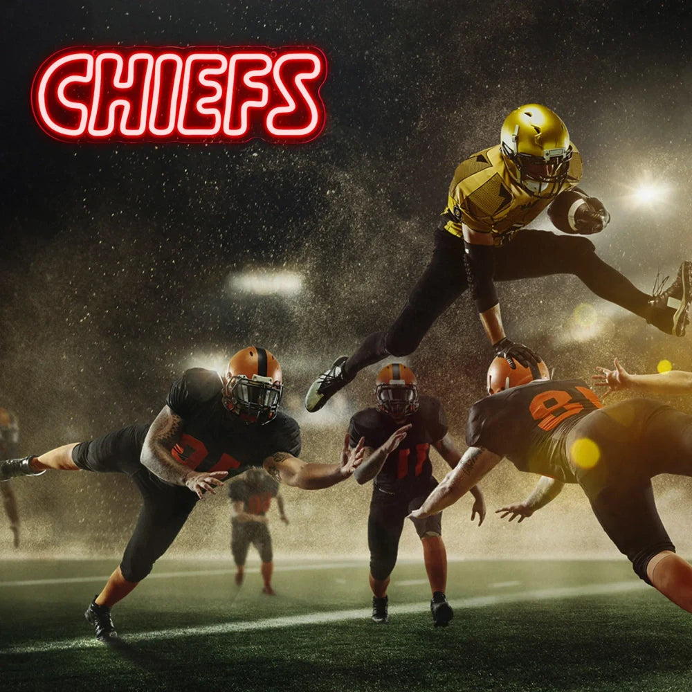 Kansas City Chiefs LED Neon Sign