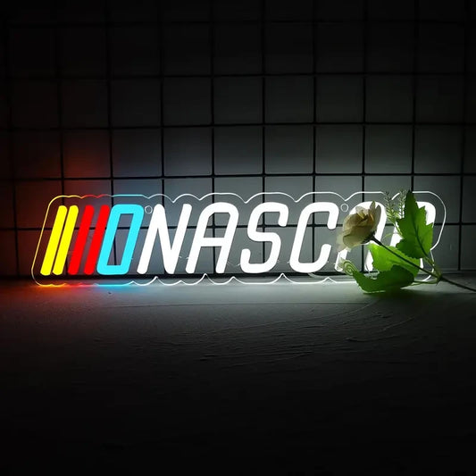 Retro Nascar Racing Neon Sign