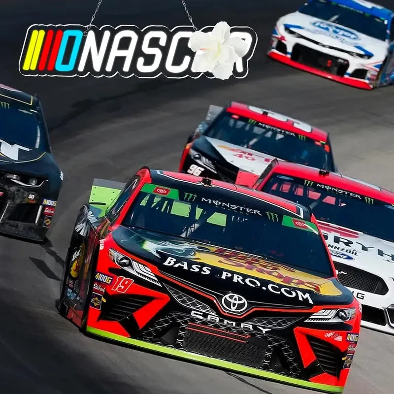 Retro Nascar Racing Neon Sign