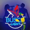 Busch Light Beer Neon Wall Sign