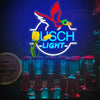 Busch Light Beer Neon Wall Sign