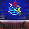 Busch Light Beer Neon Wall Sign