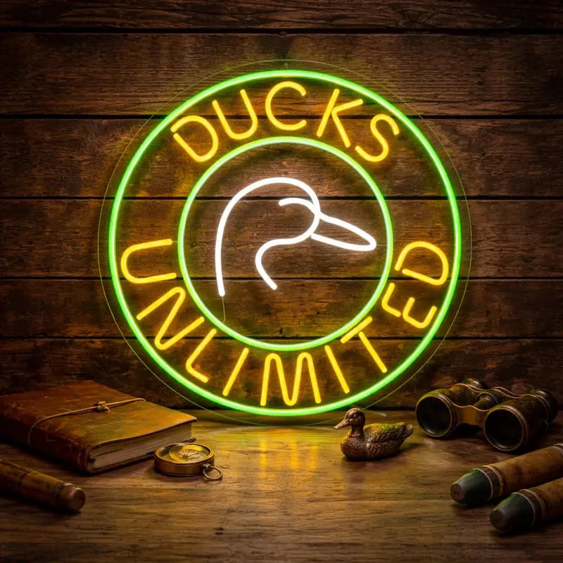 Ducks Unlimited LED Neon Sign