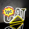 Cat Neon Wall Sign