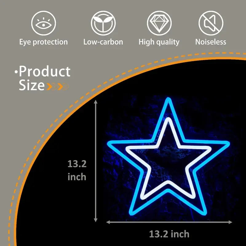 Dallas Cowboys Football Neon Sign