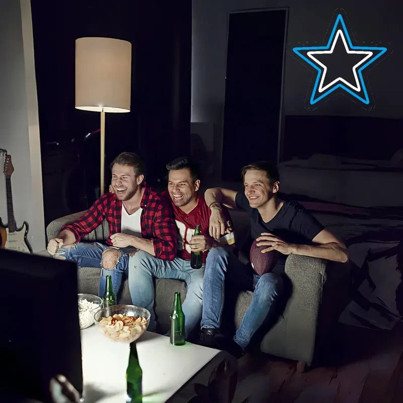Dallas Cowboys Football Neon Sign
