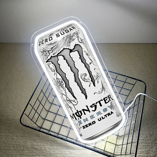 Monster Energy Zero Sugar Can LED Neon Sign