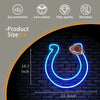 Indianapolis Colts LED Football Neon Sign