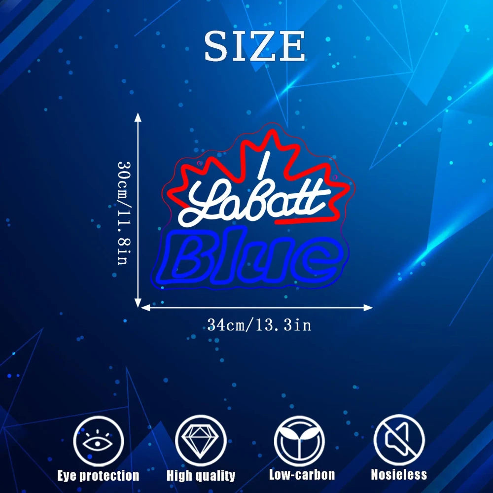 Labatt Blue Beer LED Neon Sign