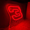 Dale Earnhardt Nascar Neon Tribute Sign