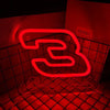 Dale Earnhardt Nascar Neon Tribute Sign